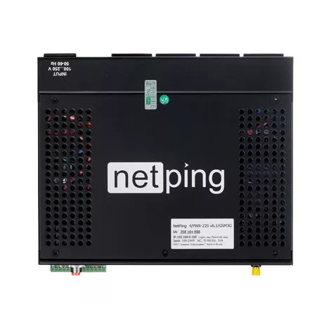 Устройство NetPing 4/PWR-220 v6.1/GSM3G (Разъём C13)